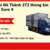 Xe tải Đô Thành 2T2 thùng kín - IZ49 Euro 4