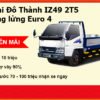 Xe tải Đô Thành IZ49 2T5 thùng lửng Euro 4