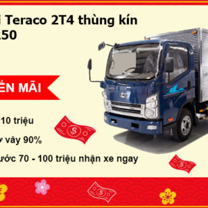 Xe-Tải-Teraco-2T45-Thùng-Kín-Tera240S