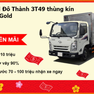 Xe-tải-Đô-Thành-3T49-thùng-kín-IZ65-Gold