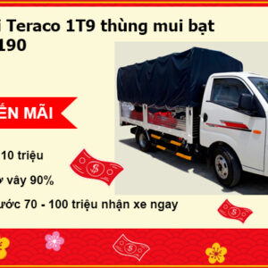 Xe-tải-Teraco-1T9-thùng-mui-bạt-Tera-190